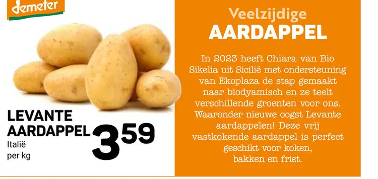 Aanbieding: Levante aardappel