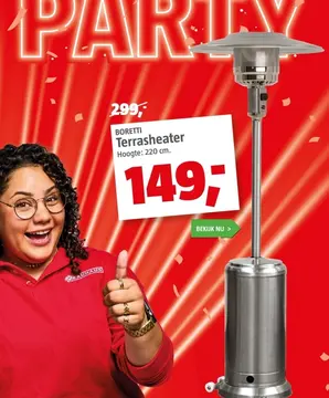 Aanbieding: Terrasheater