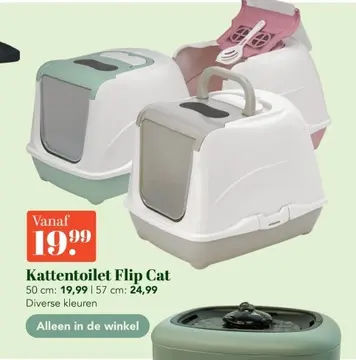 Aanbieding: Kattentoilet Flip Cat