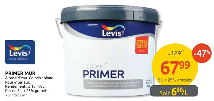 Offre: Primer mur
