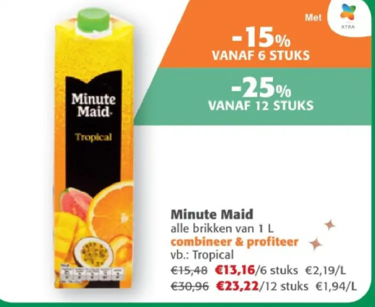 Promotie: Minute Maid Tropical