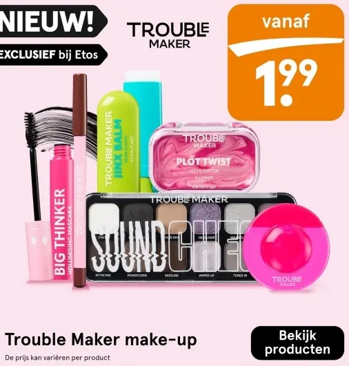 Aanbieding: Trouble Maker make-up