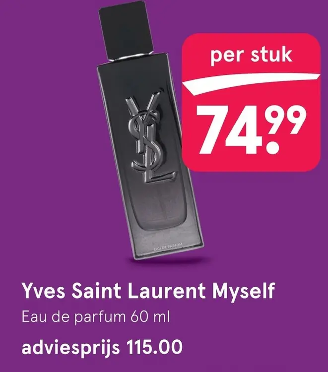 Aanbieding: Yves Saint Laurent Myself
