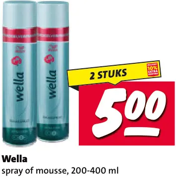 Aanbieding: Spray of mousse