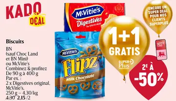 Offre: Biscuits | Chocolat | Lait