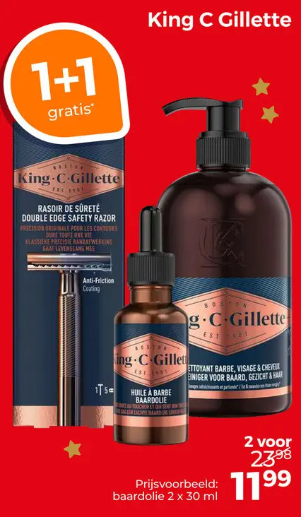 Aanbieding: King C Gillette