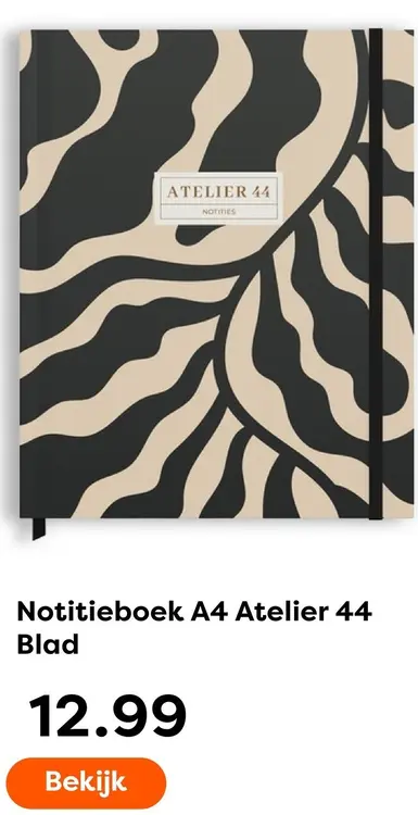 Aanbieding: Atelier 44 Notitieboek A4 Blad