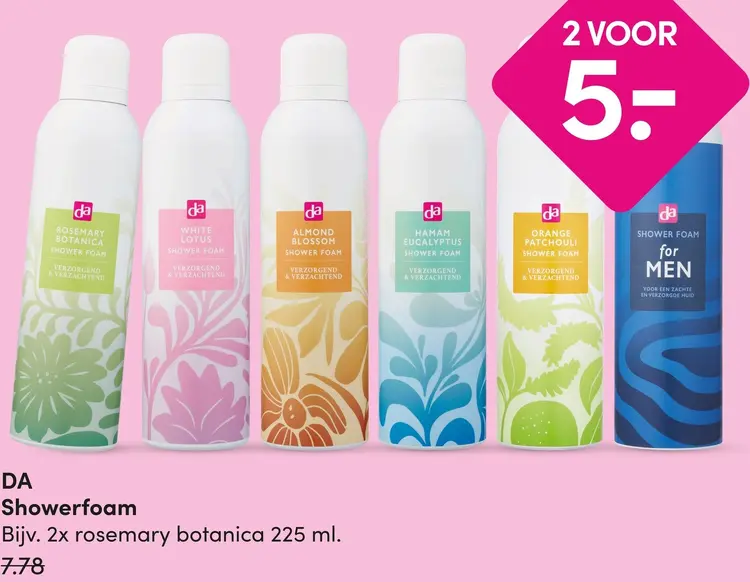 Aanbieding: Showerfoam