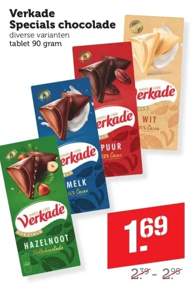 Aanbieding: Specials chocolade
