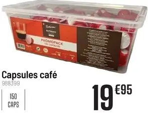 Offre: Capsules café