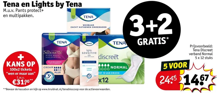 Aanbieding: Incontinentie producten