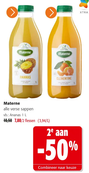 Promotie: alle verse sappen