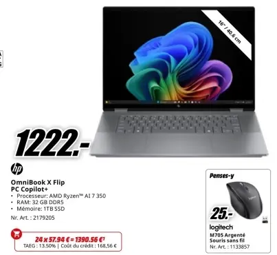 Offre: OmniBook X Flip PC Copilot+