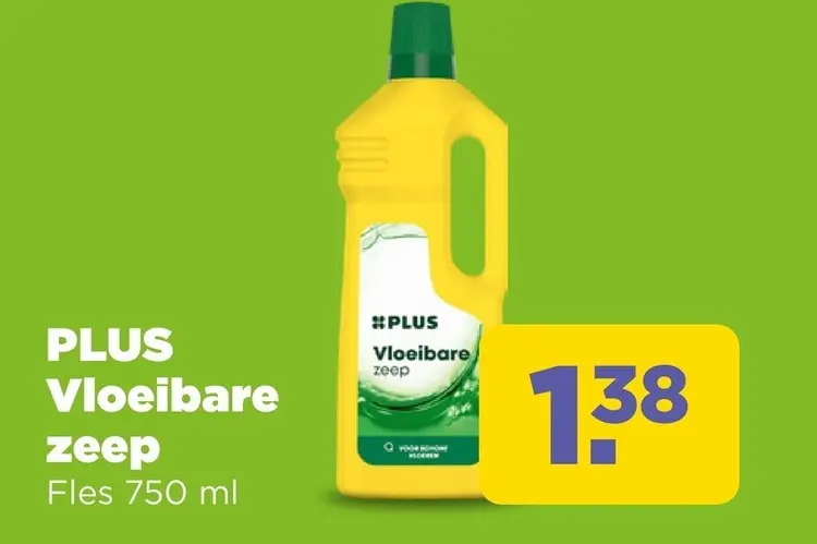 Aanbieding: PLUS Vloeibare zeep
