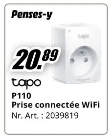 Offre: Prise connectée WiFi