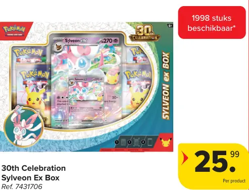 Promotie: 30th Celebration Sylveon Ex Box