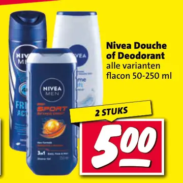 Aanbieding: Nivea Douche of Deodorant
