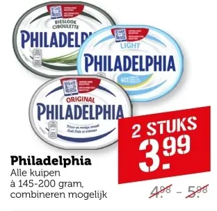 Aanbieding: Philadelphia
