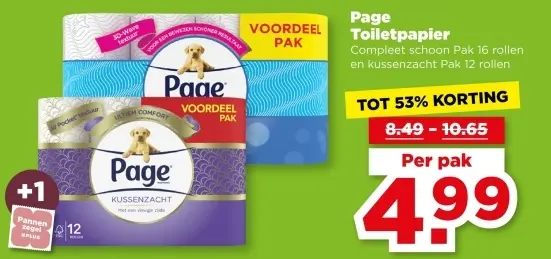 Aanbieding: Toiletpapier