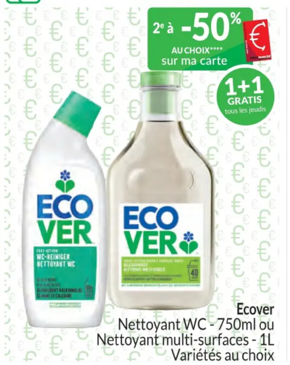Offre: Nettoyant WC ou Nettoyant multi-surfaces