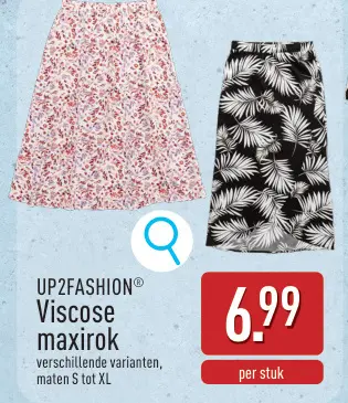 Promotie: Viscose maxirok