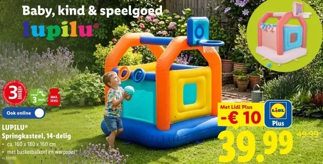 Promotie: Springkasteel