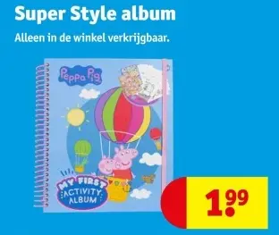 Promotie: Super Style album