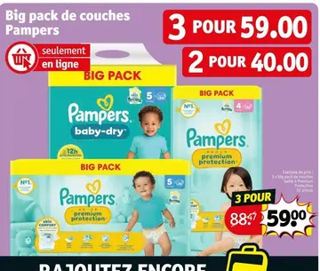 Offre: Big pack de couches