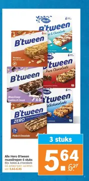 Aanbieding: Hero B'tween mueslirepen