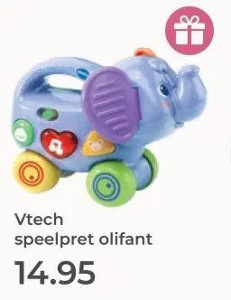 Aanbieding: Speelpret olifant