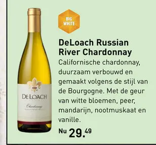 Aanbieding: DeLoach Russian River Chardonnay