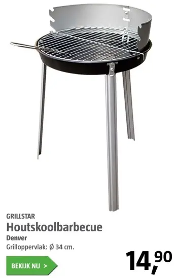 Aanbieding: Houtskoolbarbecue