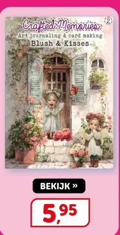 Aanbieding: Crafted Memories Art journaling & card making