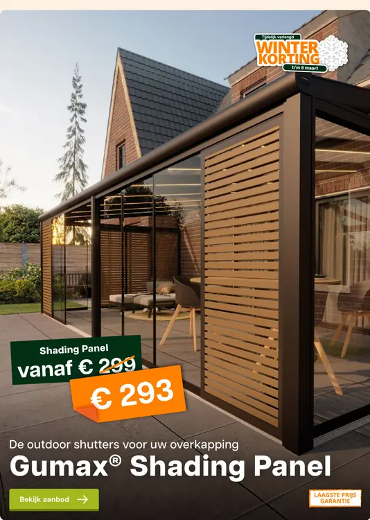 Promotie: Shading Panel