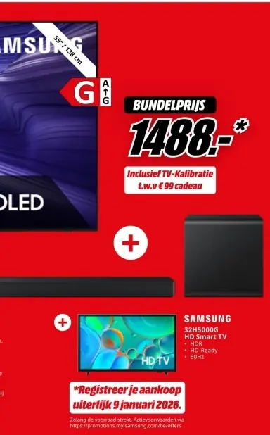 Aanbieding: Samsung OLED TV bundle
