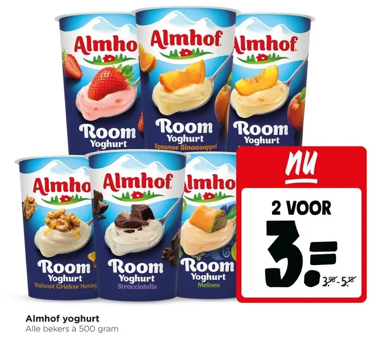 Aanbieding: Almhof yoghurt