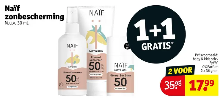 Aanbieding: Zonbescherming