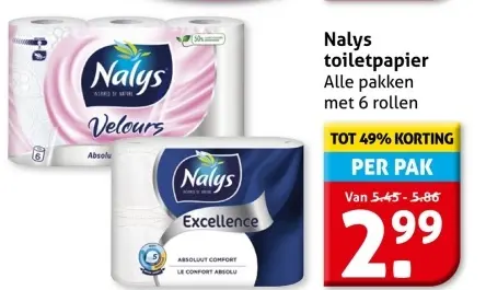 Aanbieding: toiletpapier