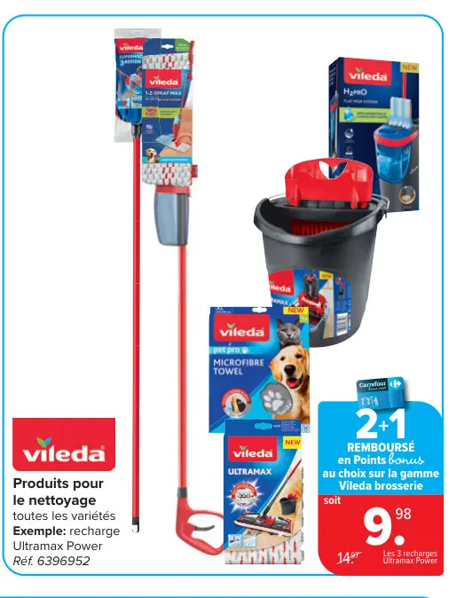 Offre: Produits pour le nettoyage