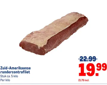 Aanbieding: Zuid-Amerikaanse rundercontrafilet