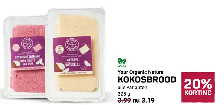 Aanbieding: Kokosbrood