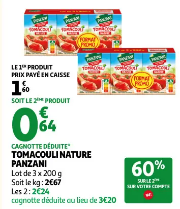 Promotie: Tomacouli nature