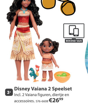 Aanbieding: Disney Vaiana 2 Speelset