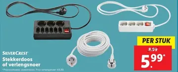 Aanbieding: Stekkerdoos of verlengsnoer
