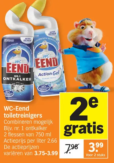 Promotie: WC-Eend toiletreinigers