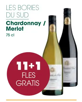Promotie: Chardonnay / Merlot