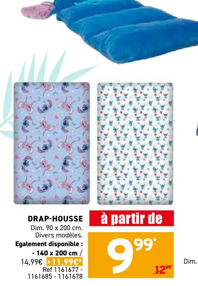 Offre: Drap-housse