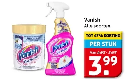 Aanbieding: Vanish