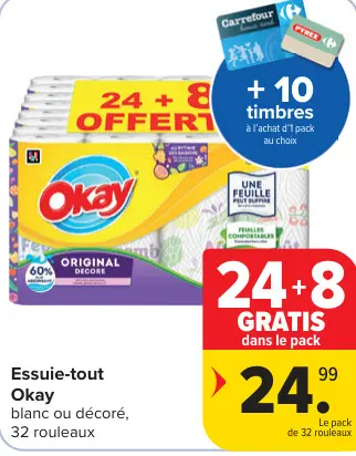 Offre: Essuie-tout Okay