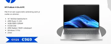 Aanbieding: HP ProBook 4 G1a AI PC